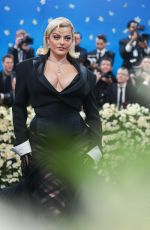BEBE REXHA at 2025 Met Gala Celebrating Superfine: Tailoring Black Style in New York 05/05/2025
