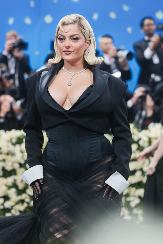 BEBE REXHA at 2025 Met Gala Celebrating Superfine: Tailoring Black Style in New York 05/05/2025