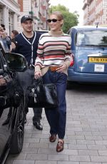 BELLA HADID Leaves Her Hotel in London 05/18/2025