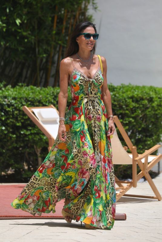 BETHENNY FRANKEL Arrives at Sports Illustrated Swimsuit Beach Club 05/29/2025