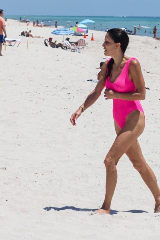 BETHENNY FRANKEL in Swimsuit at a Beach in Miami 05/19/2025