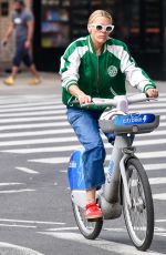 BISY PHILIPPS Out for a Bike Ride in New York City 05/01/2025