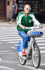 BISY PHILIPPS Out for a Bike Ride in New York City 05/01/2025