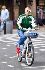 BISY PHILIPPS Out for a Bike Ride in New York City 05/01/2025