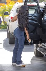 BLAC CHYNA at a Gas Station in Calabasas 05/08/2025