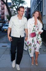 BLAKE LIVELY and Ryan Reynolds Out in New York City 05/18/2025