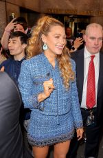 BLAKE LIVELY Leaves NBC Studios in New York 01/05/2025