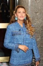 BLAKE LIVELY Leaves NBC Studios in New York 01/05/2025