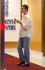 BRIE LARSON Arrives at Soho House in West Hollywood 05/27/2025