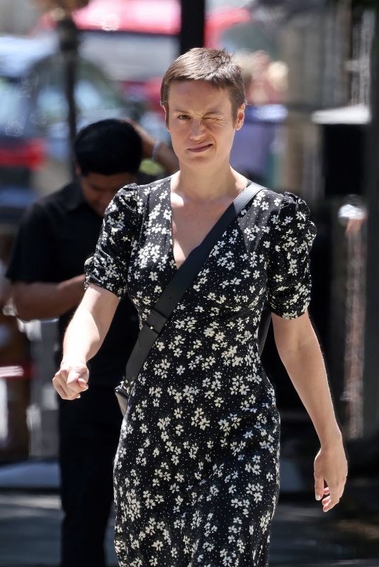BRIE LARSON Out for Lunch with a Friend at Little Dom