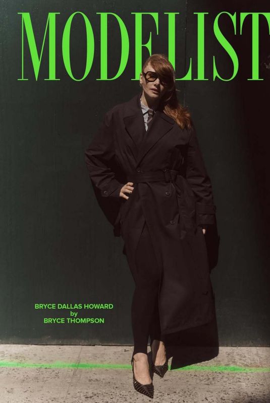 BRYCE DALLAS HOWARD for Modeliste Magazine, May 2025
