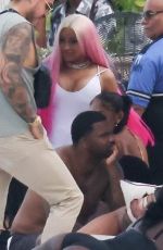 CARDI B and Stefon Diggs Make Waves at Miami Boat Show 05/25/2025
