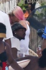 CARDI B and Stefon Diggs Make Waves at Miami Boat Show 05/25/2025