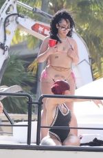 CARDI B in Swimsuit at a Yacht in Miami 05/26/2025