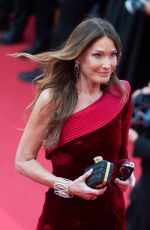 CARLA BRUNI at The Phoenician Scheme Premiere at 78th Cannes Film Festival 05/18/2025