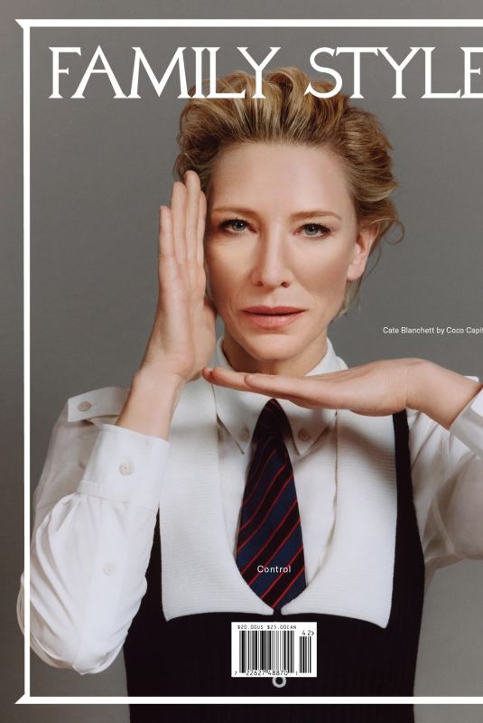 CATE BLANCHETT for Family Style Magazine, Summer 2025 Issue