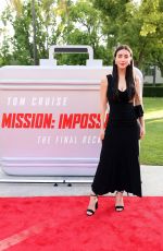 CAYLEE COWAN at Mission: Impossible – The Final Reckoning L.A. Creators Screening in Los Angeles 05/12/2025