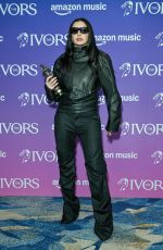 CHARLI XCX at Ivor Novello Awards 2025 in London 05/22/2025