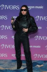 CHARLI XCX at Ivor Novello Awards 2025 in London 05/22/2025
