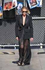 CHARLIZE THERON Arrives at Jimmy Kimmel Live! in Los Angeles 05/08/2025