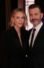 CHARLIZE THERON at Jimmy Kimmel Live 05/08/2025
