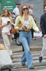 CHIARA FERRAGNI Out with Friend Filippo Fiora in Milan 05/19/2025