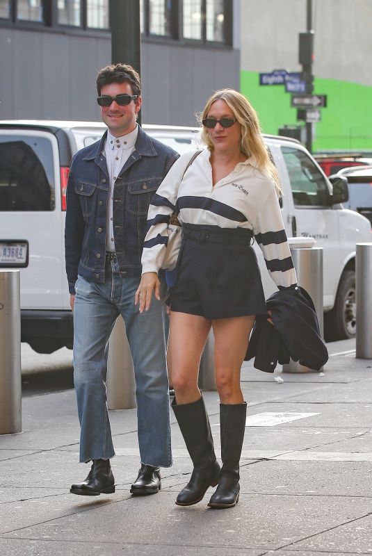 CHLKOE SEVIGNY and Sinisa Mackovic Out in New York City 04/30/2025