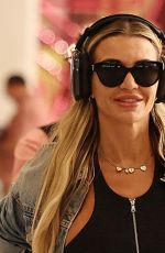 CHRISTINE MCGUINNESS Landing Back in UK After Quitting New Series of Celebs Go Dating 05/02/2025