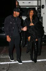 CIARA and Russell Wilson Leaves Dinner at Cafe Zaffri in New York 04/30/2025