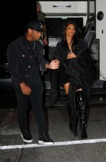 CIARA and Russell Wilson Leaves Dinner at Cafe Zaffri in New York 04/30/2025
