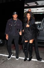 CIARA and Russell Wilson Leaves Dinner at Cafe Zaffri in New York 04/30/2025
