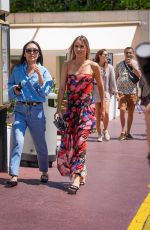 CLAIRE HOLT Out on Croisette at 78th Cannes Film Festival in Cannes 05/17/2025