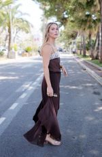 CLAIRE HOLT Out on Croisette at 78th Cannes Film Festival in Cannes 05/17/2025