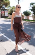 CLAIRE HOLT Out on Croisette at 78th Cannes Film Festival in Cannes 05/17/2025