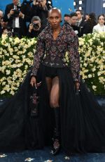 CYNTHIA ERIVO at 2025 Met Gala Celebrating Superfine: Tailoring Black Style in New York 05/05/2025