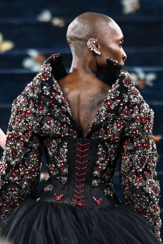 CYNTHIA ERIVO at 2025 Met Gala Celebrating Superfine: Tailoring Black Style in New York 05/05/2025