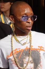 CYNTHIA ERIVO Stops for Fans on Upper East Side in New York City 05/03/2025
