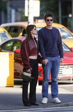 DAISY EDGAR-JONES and Ben Seed Out and Abut in New York City 04/29/2025