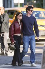 DAISY EDGAR-JONES and Ben Seed Out and Abut in New York City 04/29/2025