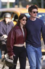 DAISY EDGAR-JONES and Ben Seed Out and Abut in New York City 04/29/2025