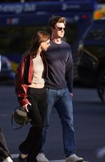 DAISY EDGAR-JONES and Ben Seed Out and Abut in New York City 04/29/2025