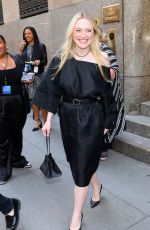 DAKOTA FANNING Arrives at NBCUniversal Upfront 2025 at Radio City Music Hall in New York City 05/12/2025