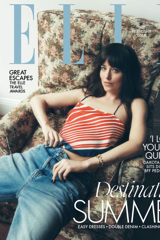 DAKOTA JOHNSON for Elle UK, June 2025