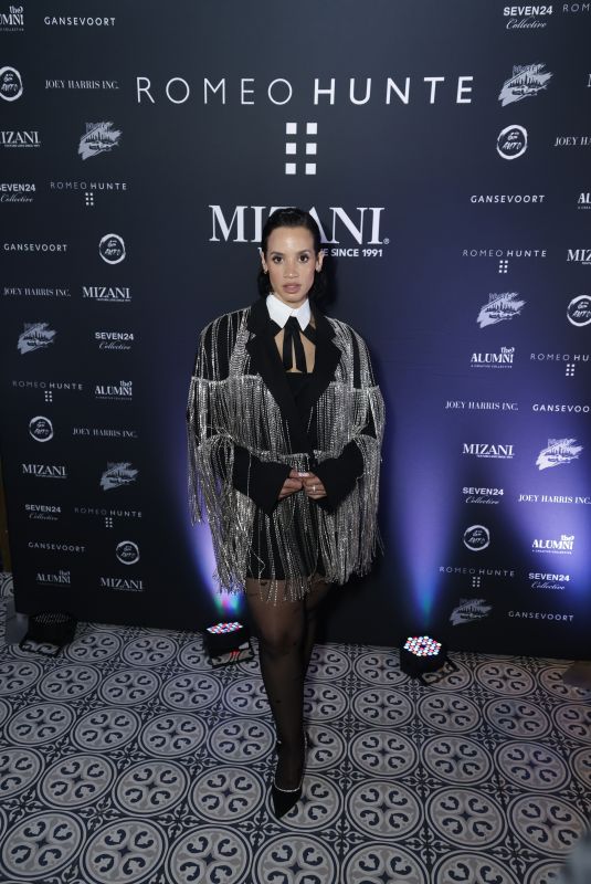 DASCHA POLANCO at Romeo Hunte X Busta Rhymes Met Gala After-Party in New York City 05/05/2025