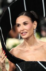 DEMI MOORE at 2025 Met Gala Celebrating Superfine: Tailoring Black Style in New York 05/05/2025