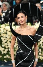 DEMI MOORE at 2025 Met Gala Celebrating Superfine: Tailoring Black Style in New York 05/05/2025
