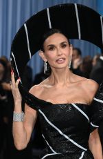 DEMI MOORE at 2025 Met Gala Celebrating Superfine: Tailoring Black Style in New York 05/05/2025
