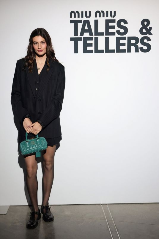 DIANA SILVERS at Miu Miu Tales & Tellers in New York City 05/09/2025