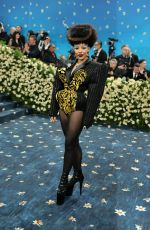 DOJA CAT at 2025 Met Gala Celebrating Superfine: Tailoring Black Style in New York 05/05/2025