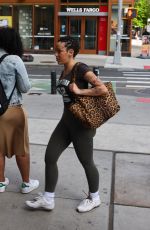 DOJA CAT Outside Vital Climbing Gym in New York City 04/30/2025